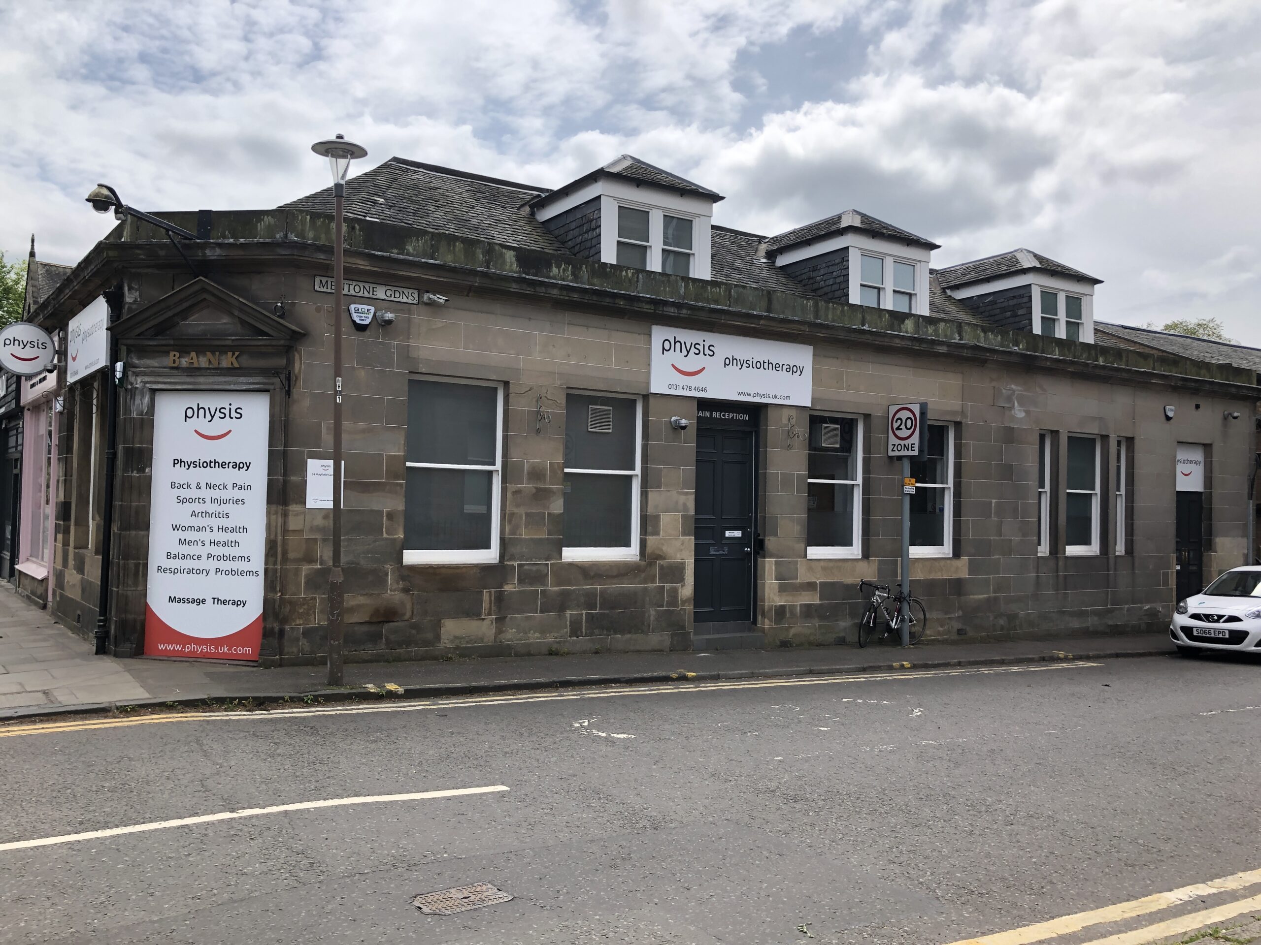 Physis Physiotherapy Clinic Mayfield Road, Edinburgh